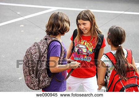 backpack, chat, child, companion, contemporary View Large Photo Image Stock Photography - backpack, chat, child, companion, contemporary. Fotosearch