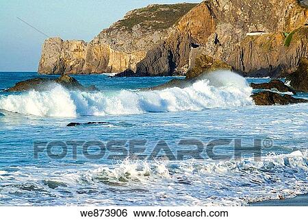 Bakio beach. Biscay. Basque Country. Spain. View Large Photo Image Stock Photograph - Bakio beach. Biscay. Basque Country. Spain.. Fotosearch