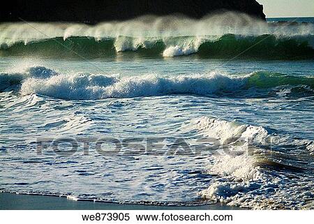 Stock Photography - Bakio beach. Biscay. Basque Country. Spain.. Fotosearch