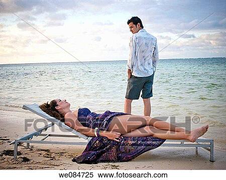 barefoot, beach, beach chair, calm View Large Photo Image Stock Photography - barefoot, beach, beach chair, calm. Fotosearch