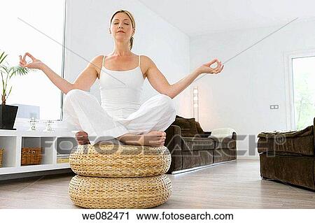 barefoot, blond, at-home View Large Photo Image Stock Image - barefoot, blond, at-home. Fotosearch