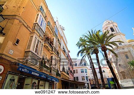Barrio de Populo. Cadiz. Andalucia. Spain. View Large Photo Image Stock Photo - Barrio de Populo. Cadiz. Andalucia. Spain.. Fotosearch