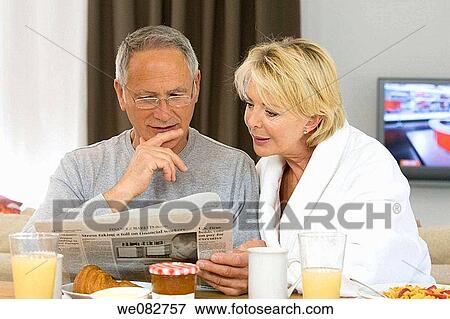 bathrobe, breakfast, at-home View Large Photo Image Stock Photo - bathrobe, breakfast, at-home. Fotosearch