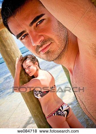 beach, black hair View Large Photo Image Stock Photo - beach, black hair. Fotosearch