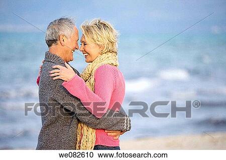 Stock Image - beach, bonding, bond, affection. Fotosearch