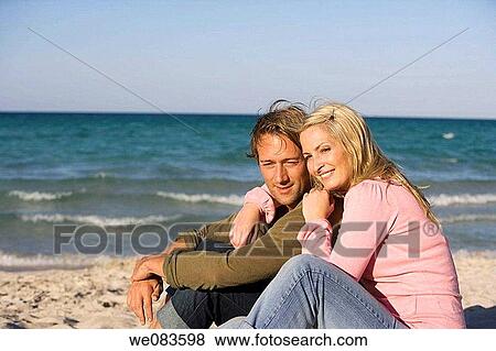 beach, calm, bonding, bond, affection View Large Photo Image Stock Photo - beach, calm, bonding, bond, affection. Fotosearch