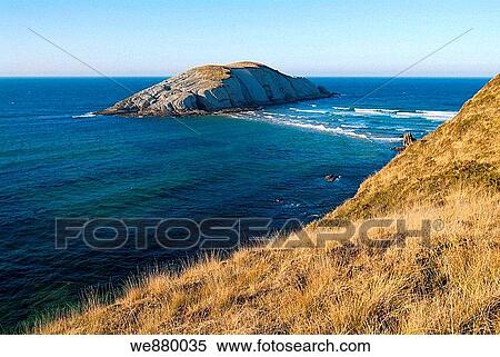 Beach Covachos, Soto de la Marina, Cantabria. Spain. View Large Photo Image Stock Photography - Beach Covachos, Soto de la Marina, Cantabria. Spain.. Fotosearch