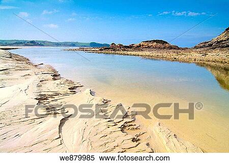 Beach, Oyambre Natural Park, Cantabria, Spain View Large Photo Image Stock Photography - Beach, Oyambre Natural Park, Cantabria, Spain. Fotosearch