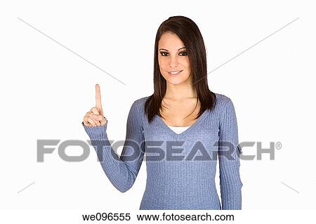 Beautiful Caucasian teenager counting on fingers on green background View Large Photo Image Stock Photography - Beautiful Caucasian teenager counting on fingers on green background. Fotosearch