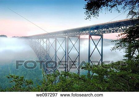 Beautiful view of the New River Gorge Bridge in West Virginia The largest Steel-Arch bridge in the Western Hemisphere View Large Photo Image Stock Photo - Beautiful view of the New River Gorge Bridge in West Virginia The largest Steel-Arch bridge in the Western Hemisphere. Fotosearch