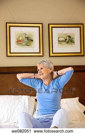 bed, bedroom, at-home View Large Photo Image Stock Image - bed, bedroom, at-home. Fotosearch