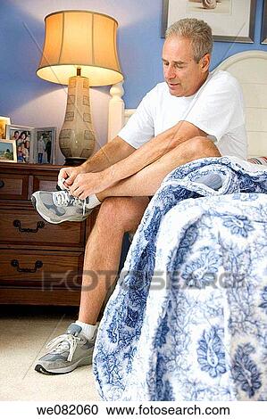 bed, bedroom, at-home View Large Photo Image Stock Image - bed, bedroom, at-home. Fotosearch