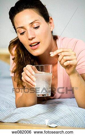 bed, chestnut hair, brown hair, at-home View Large Photo Image Stock Photograph - bed, chestnut hair, brown hair, at-home. Fotosearch