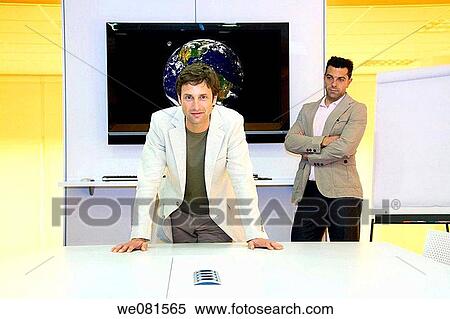 Stock Photography - black hair, board-room, business, colleague. Fotosearch