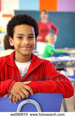 black hair, boy, child, classroom, contemporary View Large Photo Image Stock Photo - black hair, boy, child, classroom, contemporary. Fotosearch