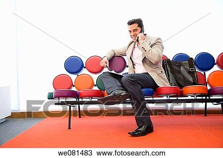 black hair, briefcase, business, cell phone View Large Photo Image Stock Image - black hair, briefcase, business, cell phone. Fotosearch