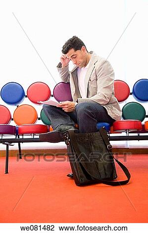 black hair, briefcase, business, chair View Large Photo Image Stock Image - black hair, briefcase, business, chair. Fotosearch