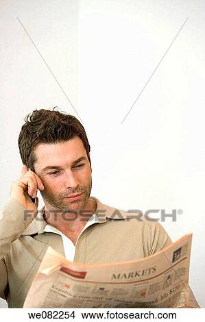 black hair, business, calling, cell phone View Large Photo Image Picture - black hair, business, calling, cell phone. Fotosearch