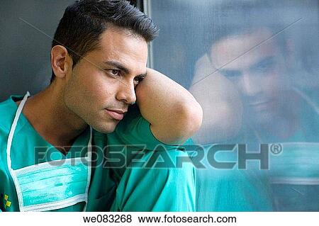 black hair, concern, absorbed View Large Photo Image Stock Photo - black hair, concern, absorbed. Fotosearch