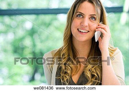 blond, blue eyes, business, calling View Large Photo Image Stock Photograph - blond, blue eyes, business, calling. Fotosearch