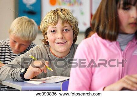 blond, book, boy, child, classroom View Large Photo Image Stock Photograph - blond, book, boy, child, classroom. Fotosearch