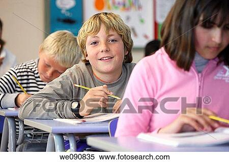 blond, book, boy, child, classroom View Large Photo Image Stock Photography - blond, book, boy, child, classroom. Fotosearch