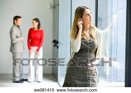 blond, break, break-time, business View Large Photo Image Stock Image - blond, break, break-time, business. Fotosearch