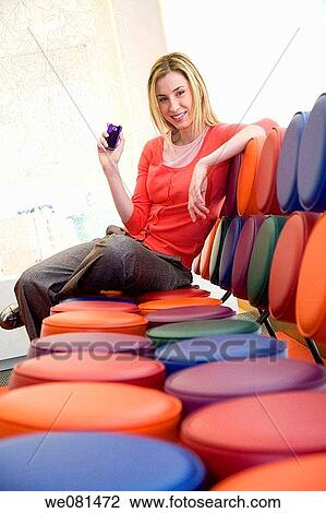 blond, break, break-time, business View Large Photo Image Stock Image - blond, break, break-time, business. Fotosearch