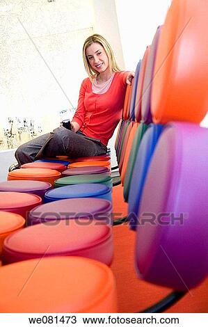 blond, break, break-time, business View Large Photo Image Stock Image - blond, break, break-time, business. Fotosearch