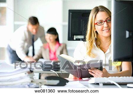 blond, business, agenda View Large Photo Image Stock Image - blond, business, agenda. Fotosearch