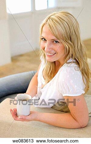 blond, contemporary, at-home View Large Photo Image Stock Image - blond, contemporary, at-home. Fotosearch
