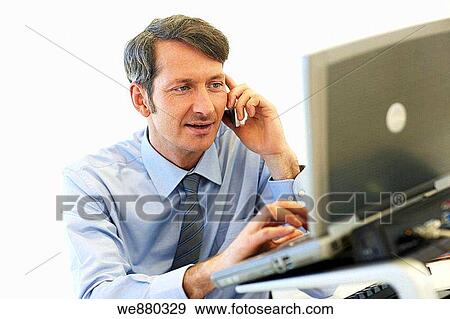 blue eyes, business, businessman, businesspeople, calling View Large Photo Image Stock Photo - blue eyes, business, businessman, businesspeople, calling. Fotosearch