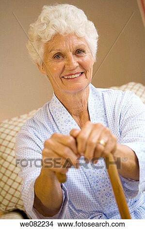 blue eyes, chair, cane, at-home View Large Photo Image Picture - blue eyes, chair, cane, at-home. Fotosearch