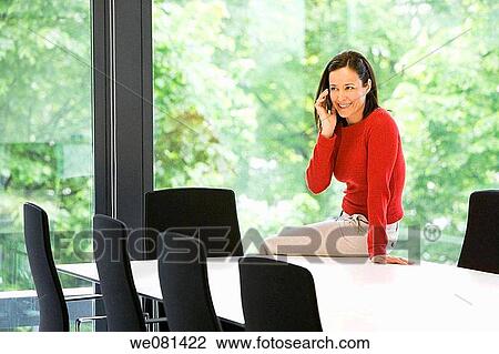 board-room, brunette, business, calling View Large Photo Image Stock Image - board-room, brunette, business, calling. Fotosearch