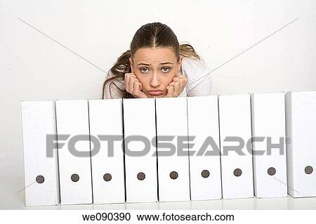 Bored Office Worker View Large Photo Image Stock Image - Bored Office Worker. Fotosearch