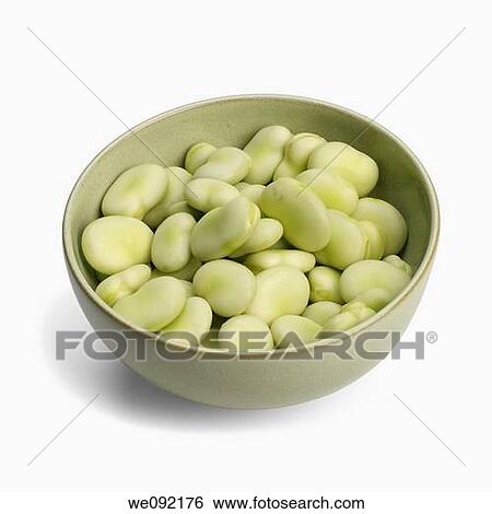 Bowl of broad beans View Large Photo Image Stock Photograph - Bowl of broad beans. Fotosearch