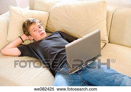 boy, child, calm, at-home View Large Photo Image Stock Photography - boy, child, calm, at-home. Fotosearch
