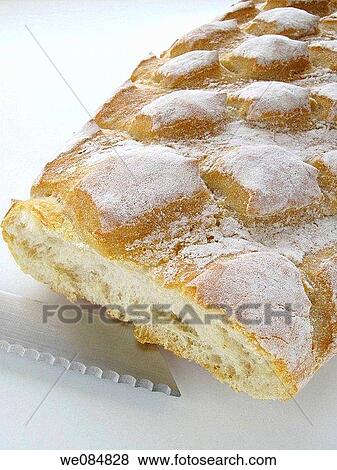 Bread of fine wheat flour View Large Photo Image Stock Photo - Bread of fine wheat flour. Fotosearch