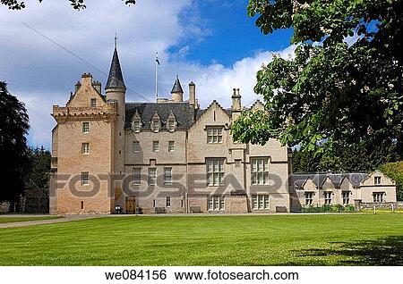 Brodie Castle near Inverness. Grampian region, Scotland, UK View Large Photo Image Stock Photograph - Brodie Castle near Inverness. Grampian region, Scotland, UK. Fotosearch