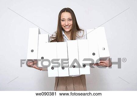 brown hair, carrying, carry, business, ability View Large Photo Image Stock Image - brown hair, carrying, carry, business, ability. Fotosearch