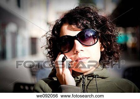 brown hair, people, girl, Curly hair, 20's View Large Photo Image Stock Photograph - brown hair, people, girl, Curly hair, 20's. Fotosearch