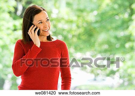 brunette, business, calling, cell phone View Large Photo Image Stock Image - brunette, business, calling, cell phone. Fotosearch