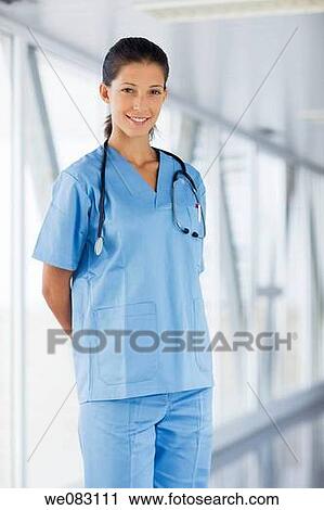 brunette, camera, corridor View Large Photo Image Stock Image - brunette, camera, corridor. Fotosearch