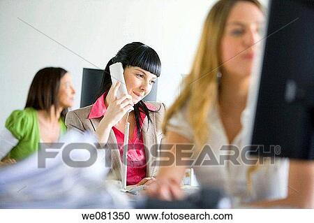 business, businesspeople, businesswoman, calling View Large Photo Image Stock Image - business, businesspeople, businesswoman, calling. Fotosearch