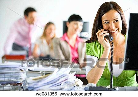 business, businesspeople, businesswoman, calling View Large Photo Image Stock Photograph - business, businesspeople, businesswoman, calling. Fotosearch