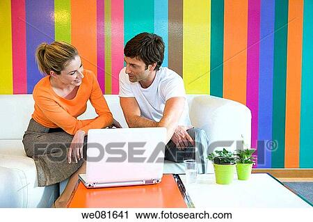 Stock Image - business, colleague, attraction. Fotosearch