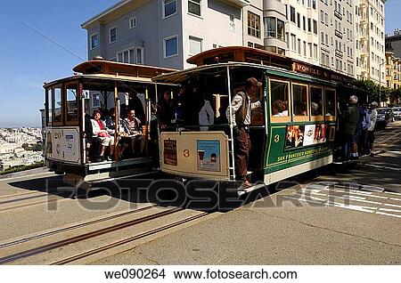 Cable Car View Large Photo Image Picture - Cable Car. Fotosearch