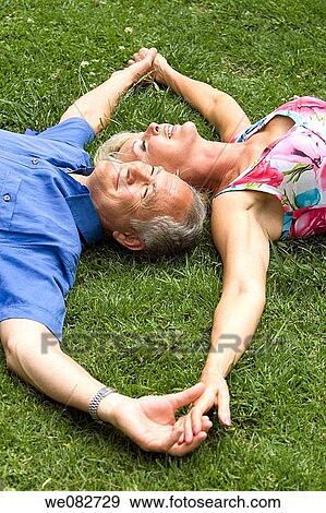 Stock Photo - calm, chilling out, Arms open. Fotosearch