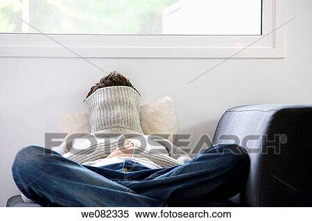 calm, contemporary, chilling out, at-home View Large Photo Image Stock Photography - calm, contemporary, chilling out, at-home. Fotosearch