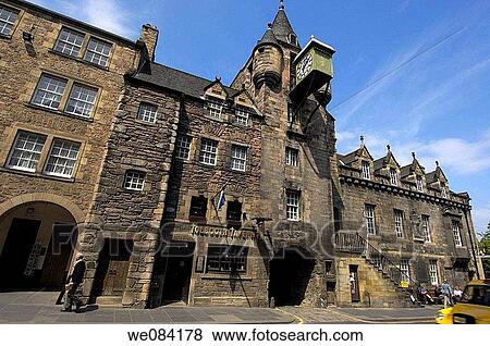 Canongate Tolbooth, Royal Mile, Edinburgh. Lothian Region, Scotland, UK View Large Photo Image Stock Photo - Canongate Tolbooth, Royal Mile, Edinburgh. Lothian Region, Scotland, UK. Fotosearch